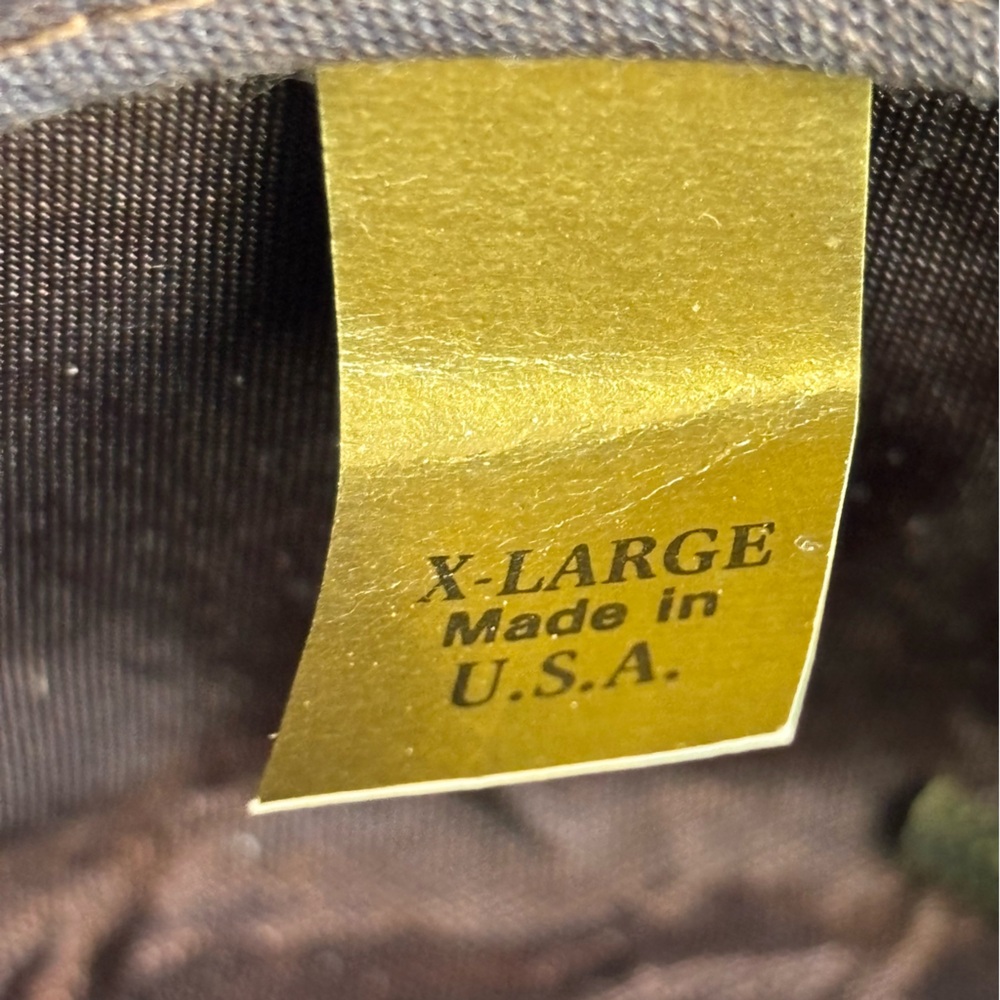 Outback Trading Co Vintage Kodiac Suede Hat Indiana Jones Outback Brown Sz XL - Picture 10 of 14
